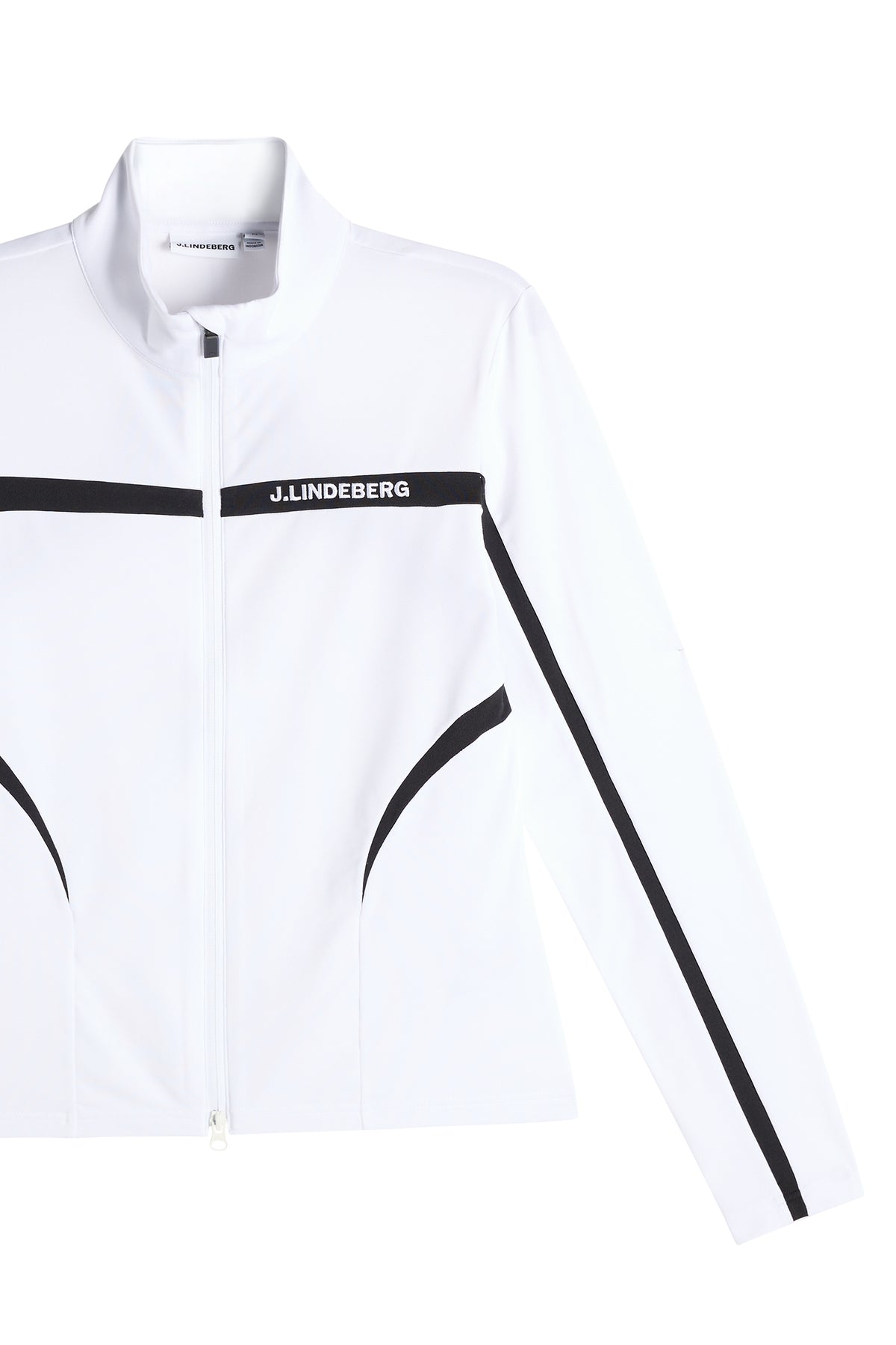 Janice Mid Layer in White by J.Lindeberg