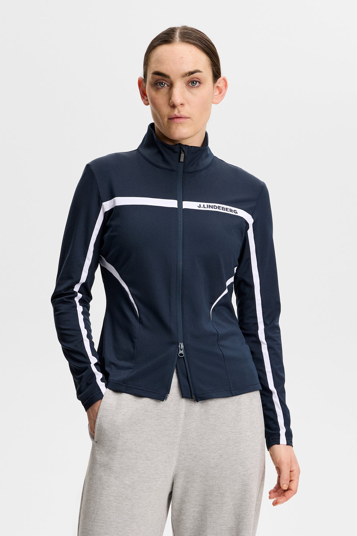 Janice Mid Layer in JL Navy by J.Lindeberg