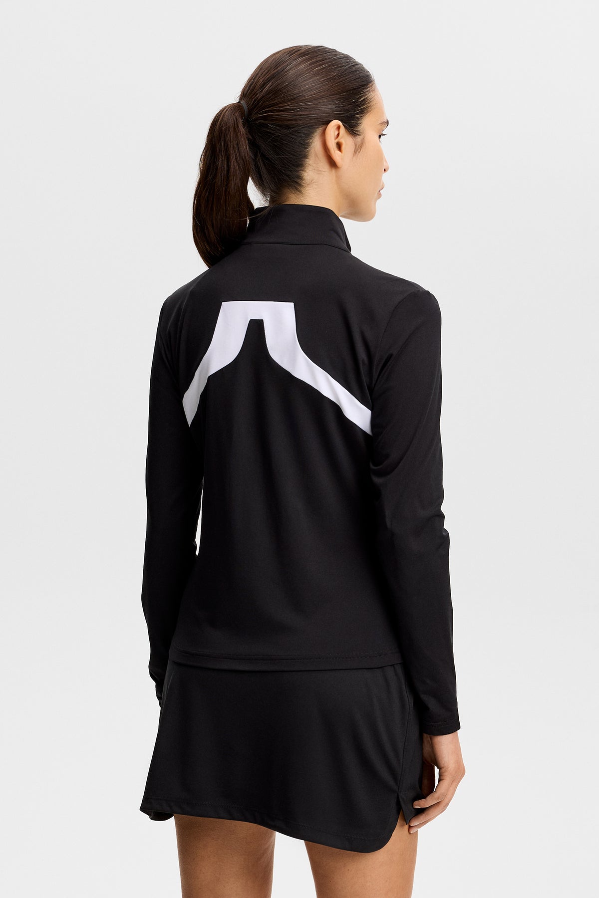 Janice Mid Layer in Black by J.Lindeberg