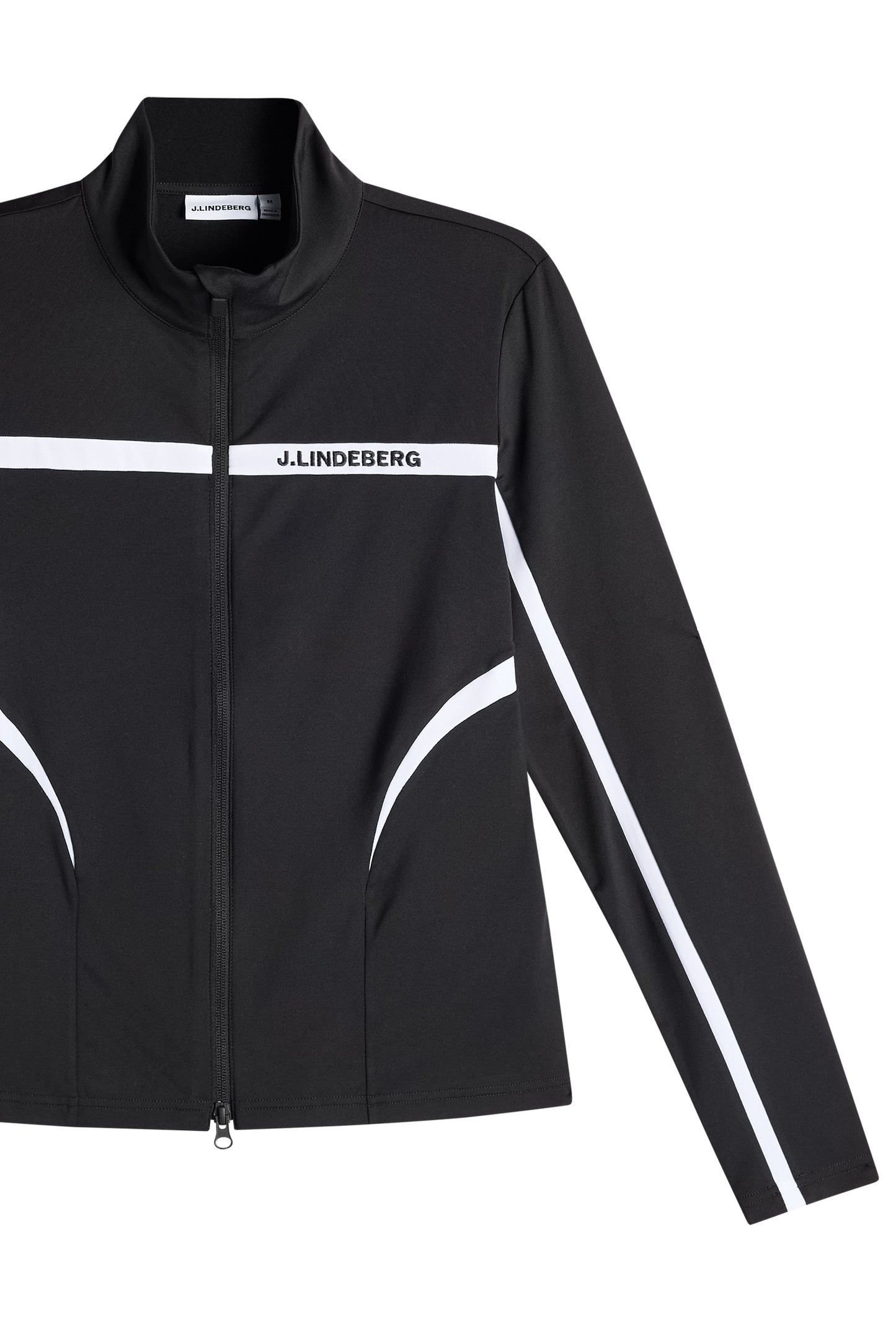 Janice Mid Layer in Black by J.Lindeberg