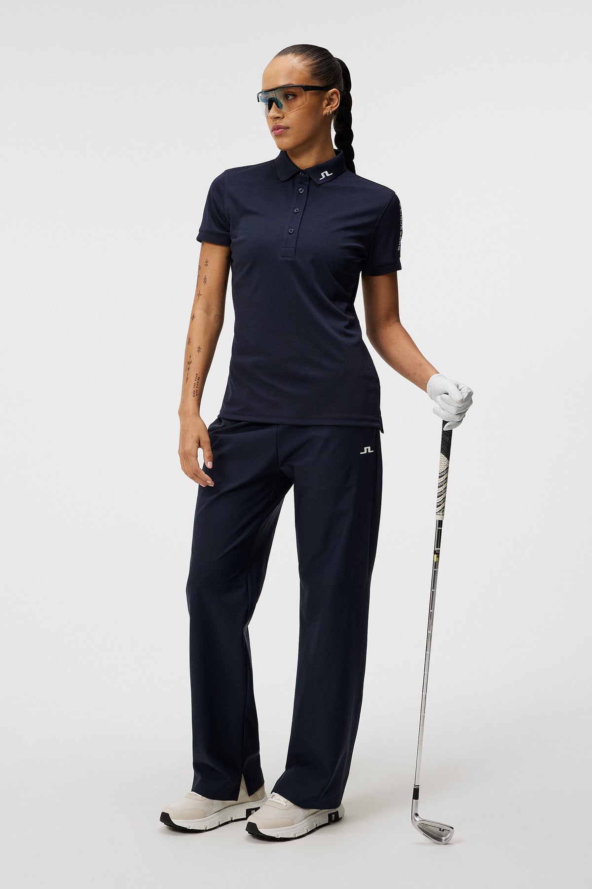 Tour Tech Golf Polo in JL Navy by J.Lindeberg