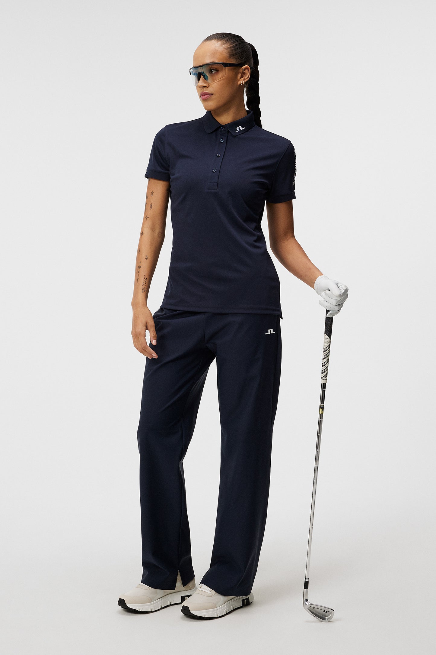 Tour Tech Golf Polo in JL Navy by J.Lindeberg