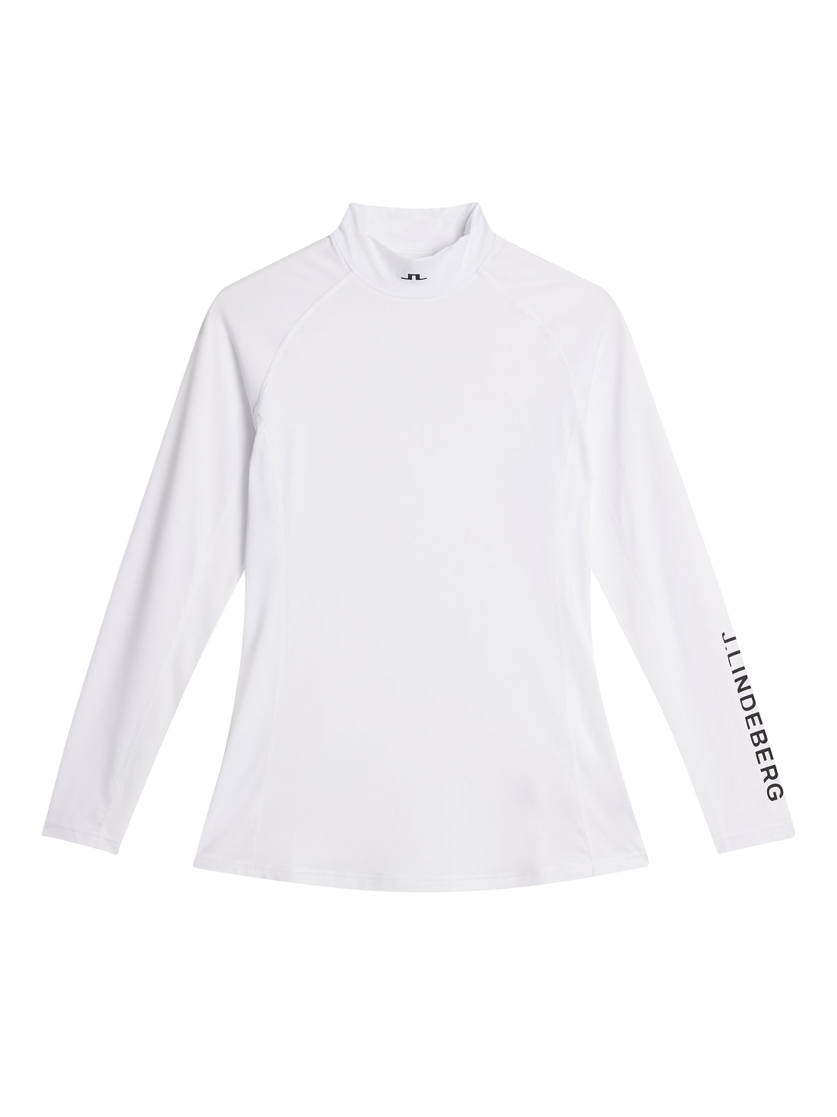 Asa Soft Compression Top in White by J.Lindeberg