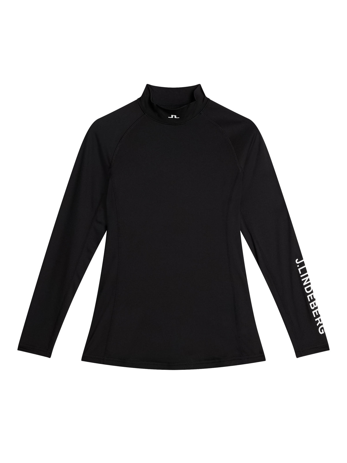 Asa Soft Compression Top in Black by J.Lindeberg