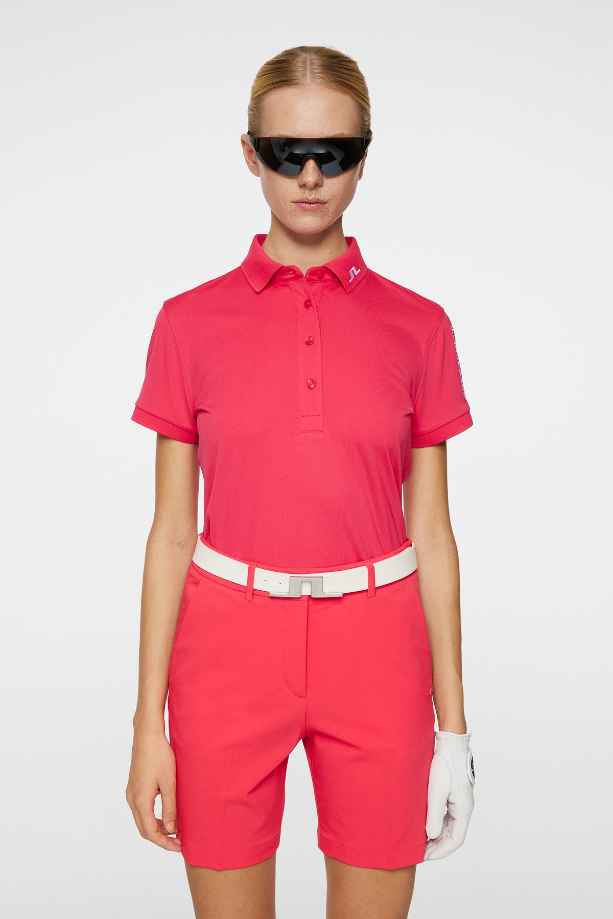 Tour Tech Polo in Azalea by J.Lindeberg