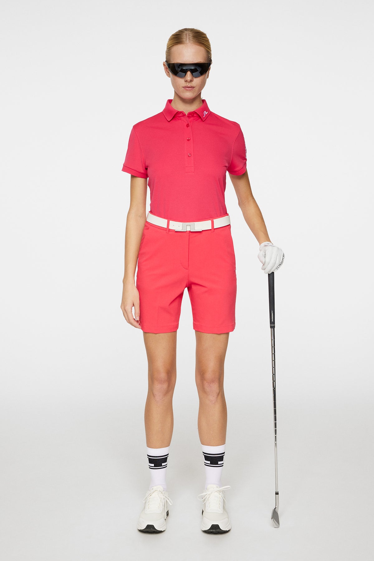 Tour Tech Polo in Azalea by J.Lindeberg