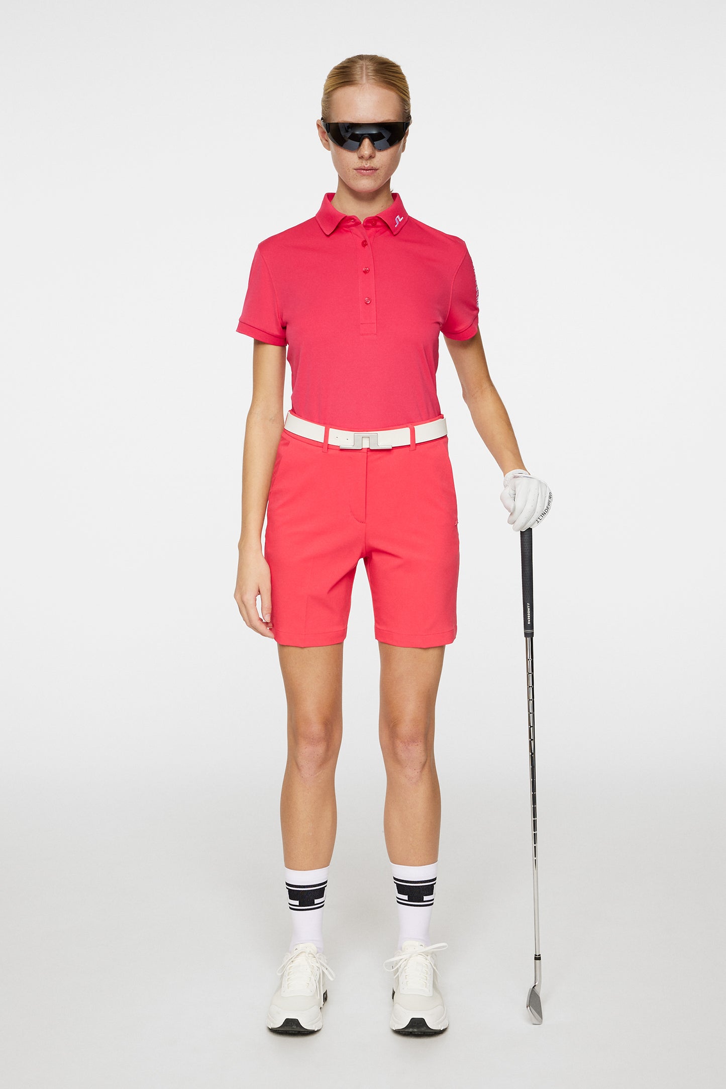 Tour Tech Polo in Azalea by J.Lindeberg