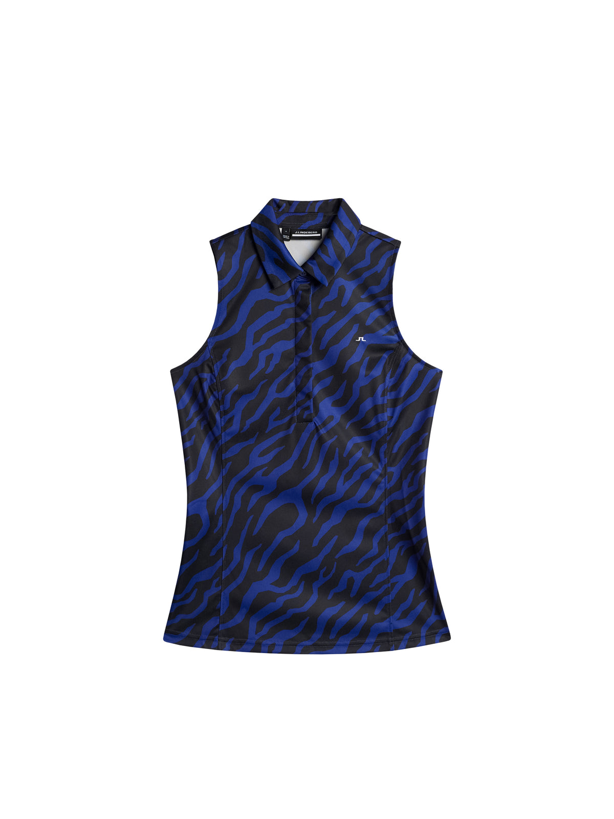 Dena Print Sleeveless Top in Tour Tiger Clematis M by J.Lindeberg
