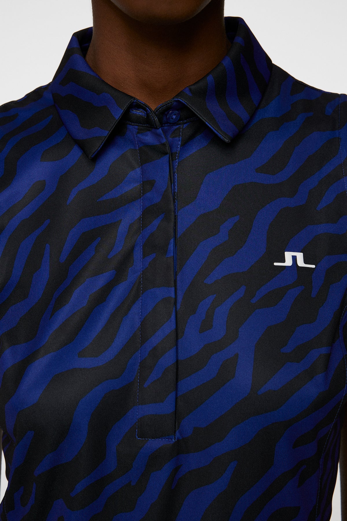 Dena Print Sleeveless Top in Tour Tiger Clematis M by J.Lindeberg