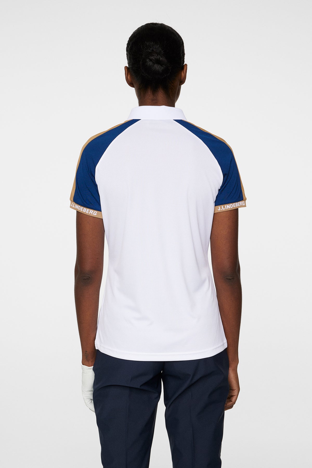 Priya Polo in White by J.Lindeberg