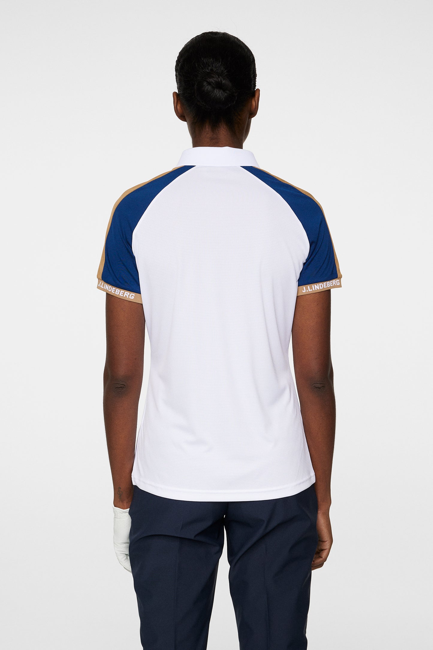 Priya Polo in White by J.Lindeberg