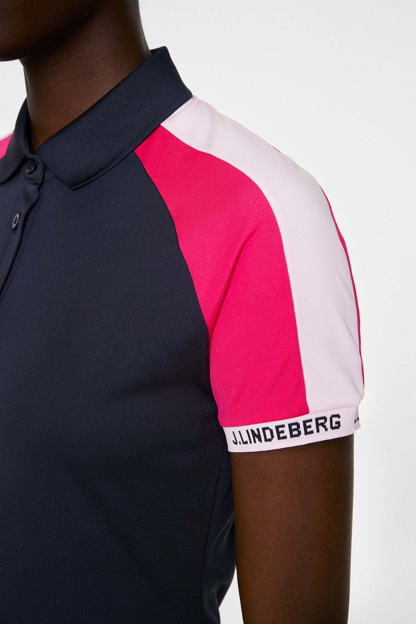 Priya Polo in JL Navy by J.Lindeberg