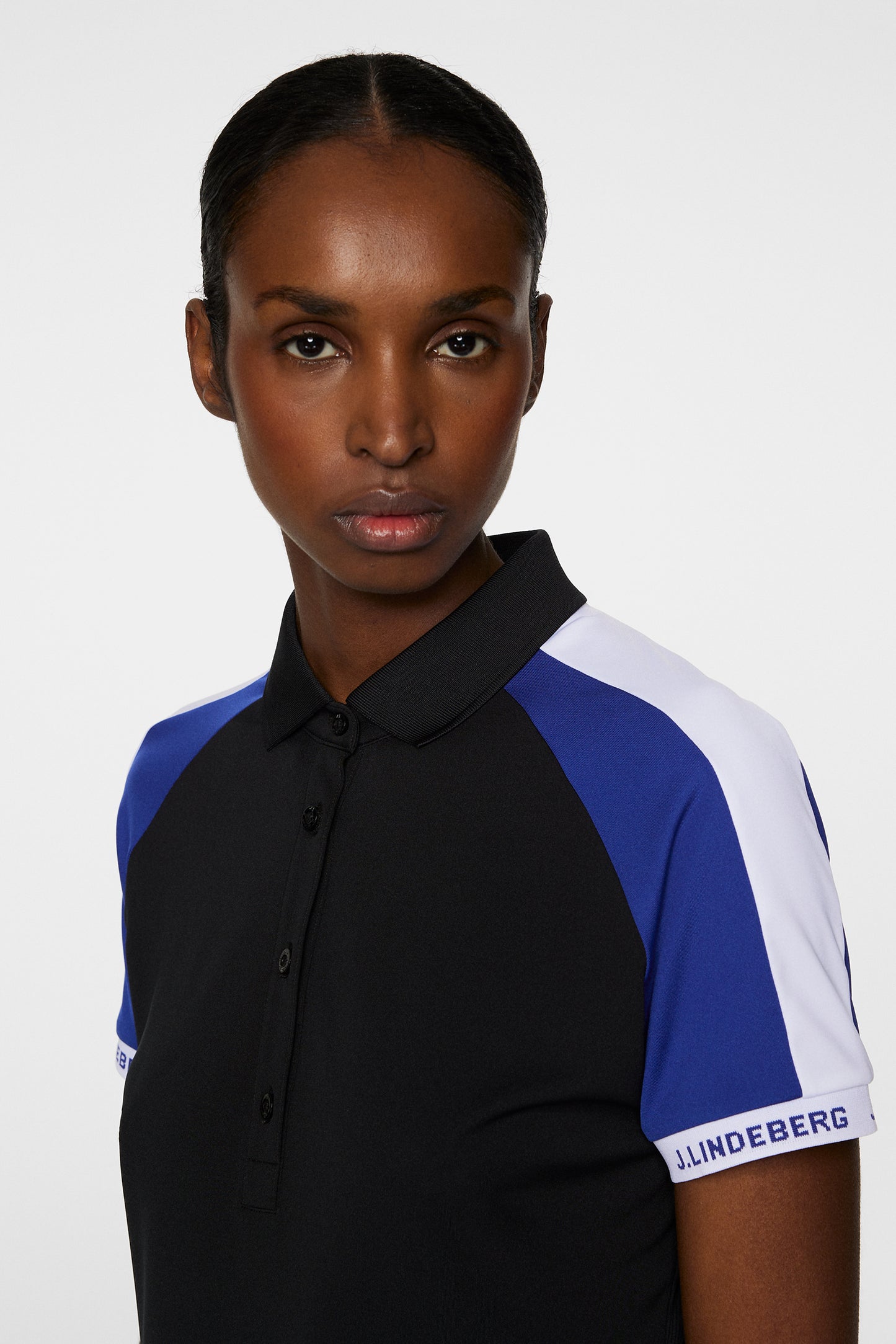 Priya Polo in Black by J.Lindeberg