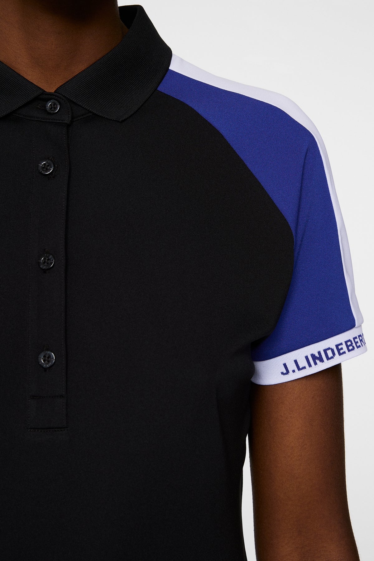 Priya Polo in Black by J.Lindeberg