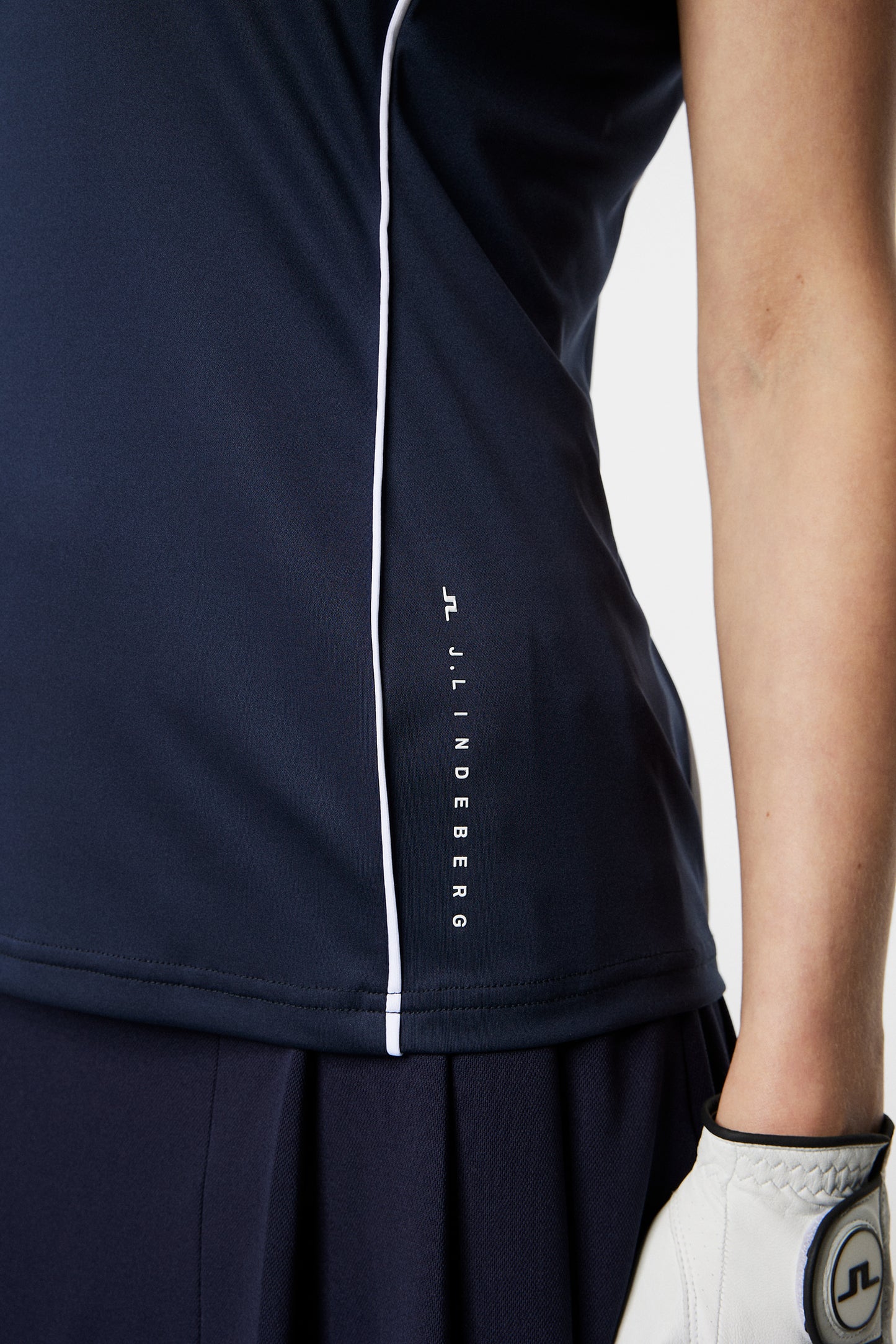 Leyla  Polo in JL Navy by J.Lindeberg