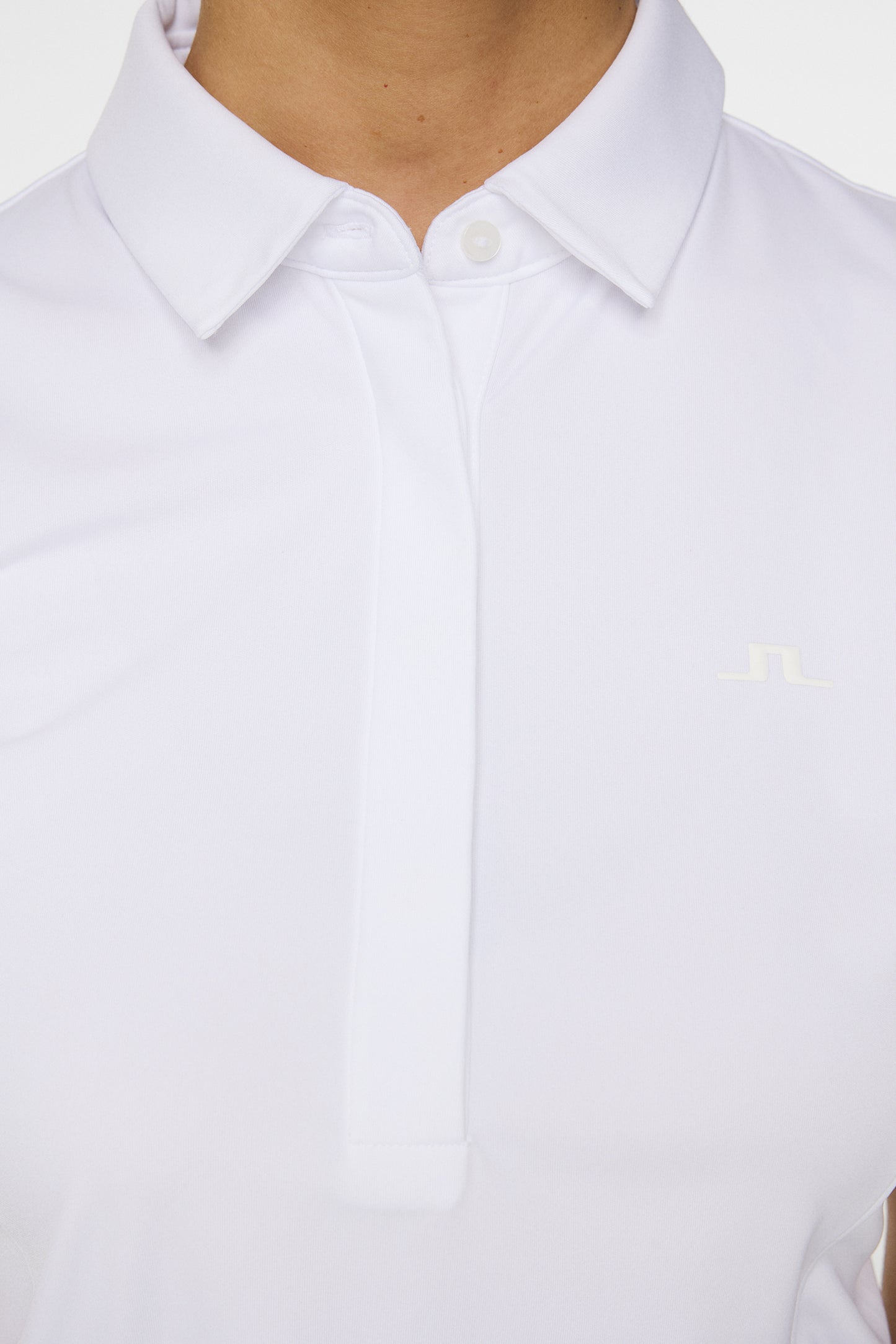 Dena Sleeveless Top in White by J.Lindeberg