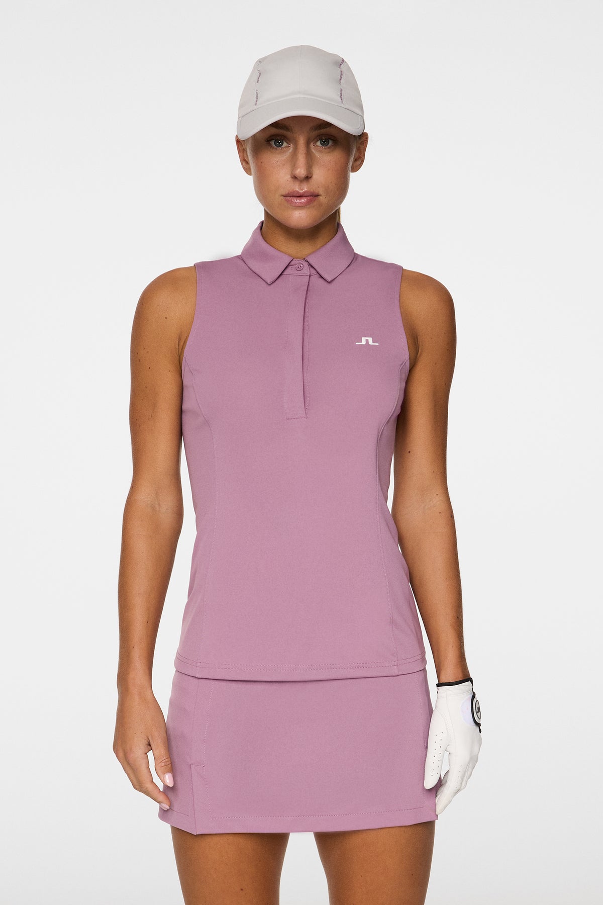 Dena Sleeveless Top in Very Grape by J.Lindeberg