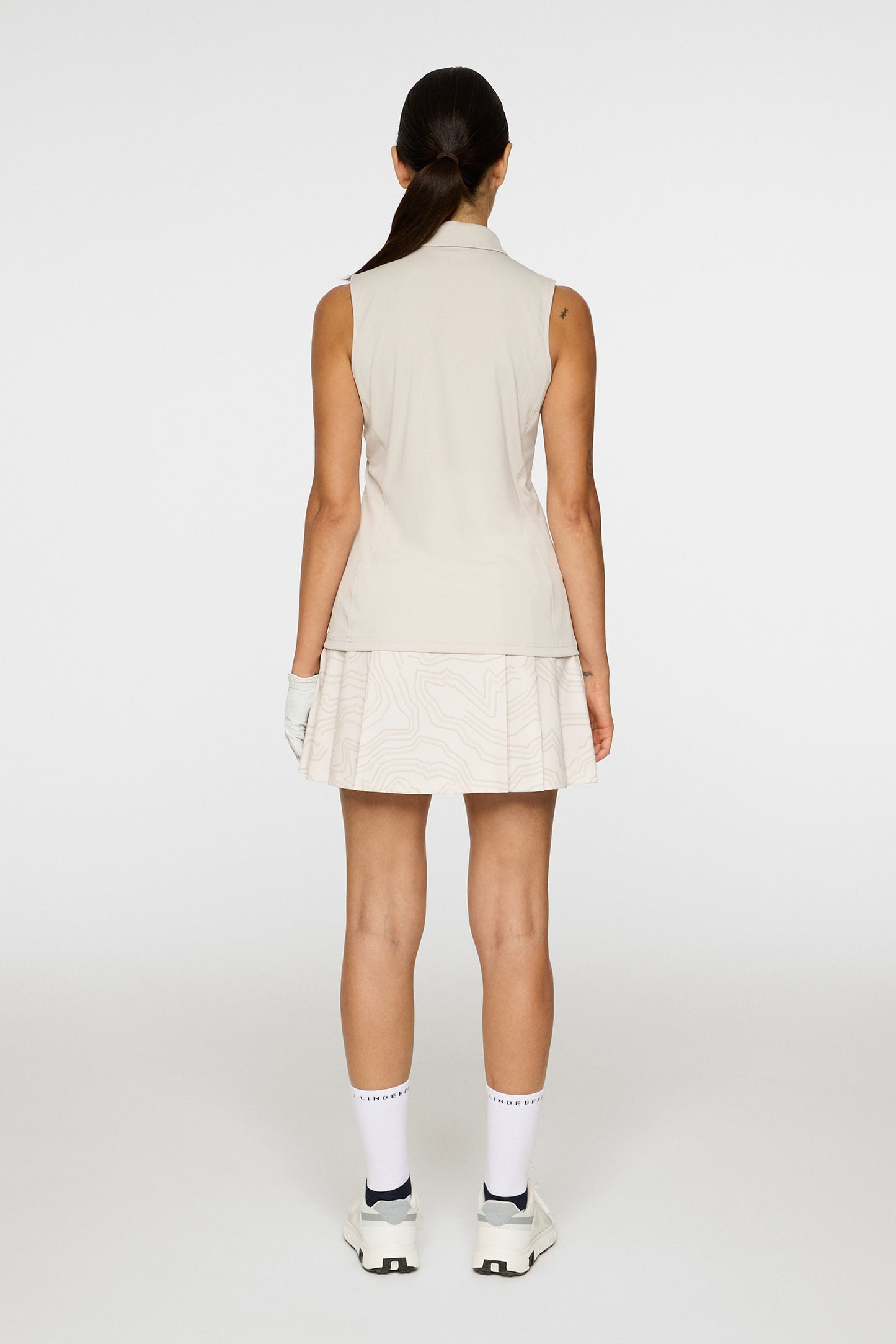 Dena Sleeveless Top in Moonbeam by J.Lindeberg
