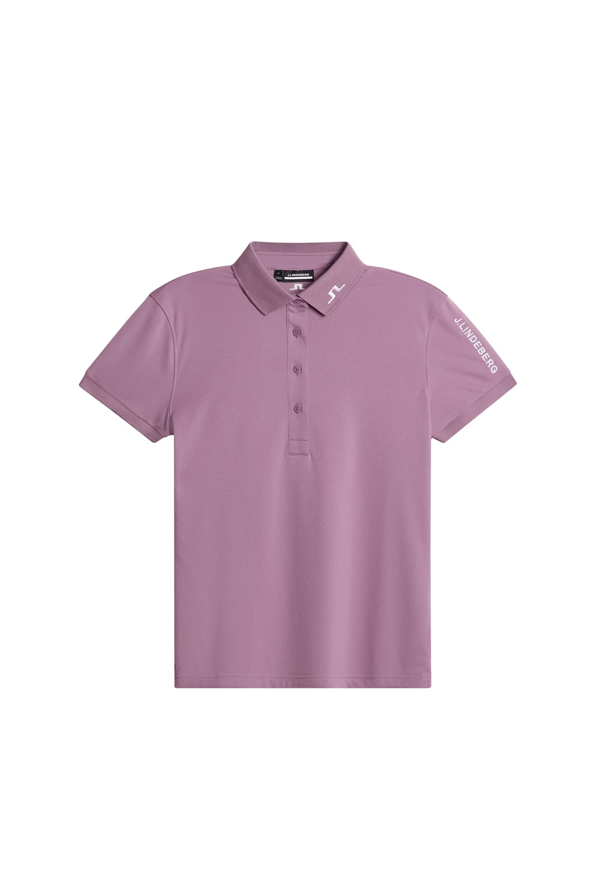 Tour Tech Polo in Very Grape by J.Lindeberg