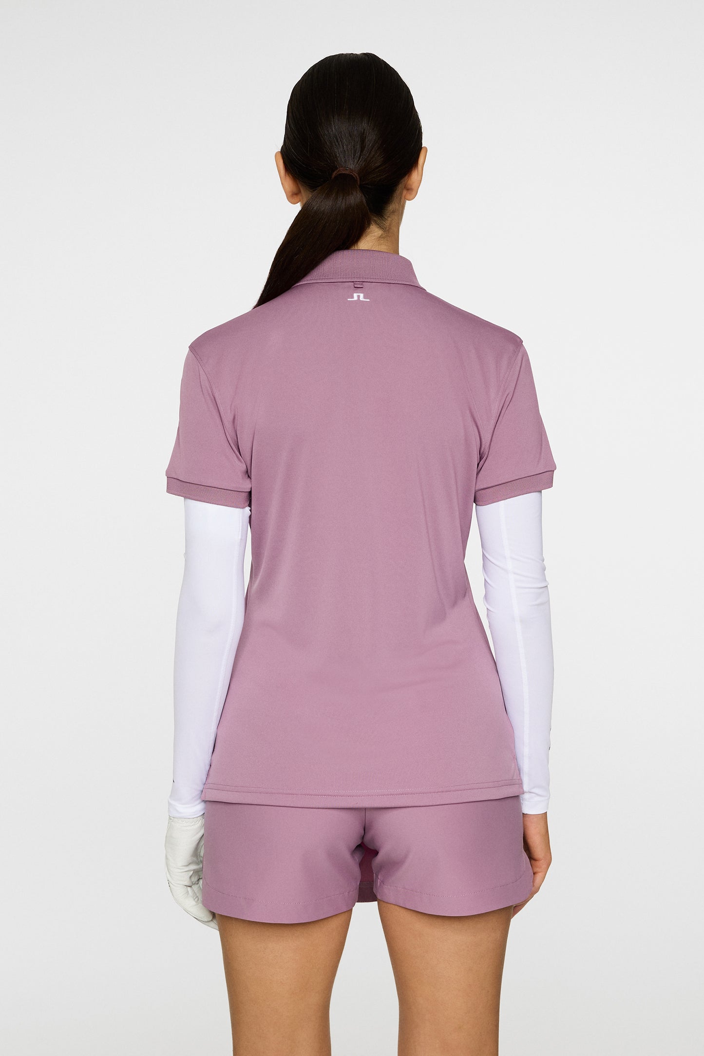 Tour Tech Polo in Very Grape by J.Lindeberg