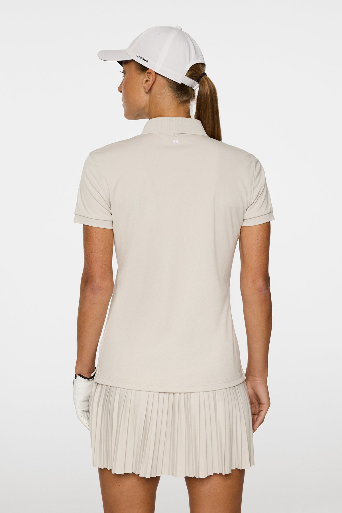 Tour Tech Polo in Moonbeam by J.Lindeberg