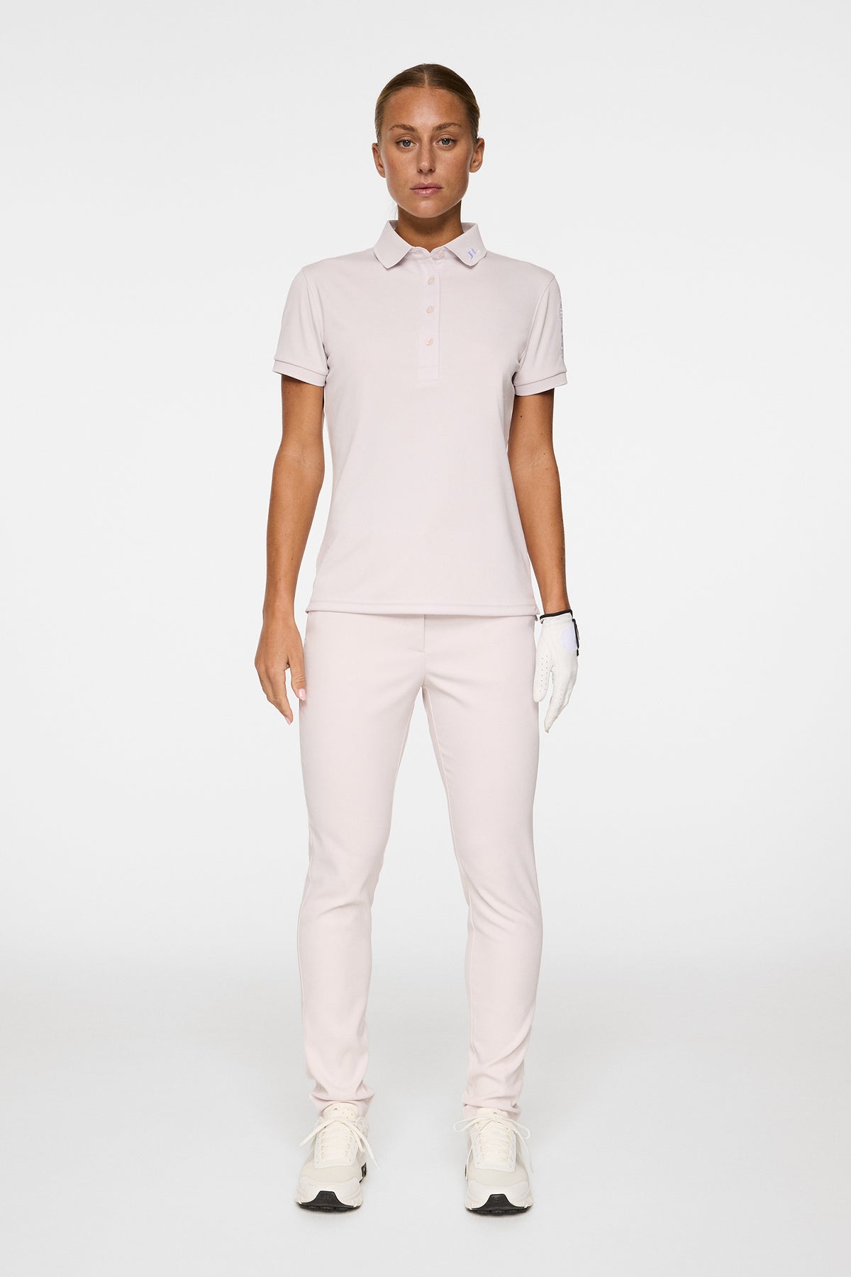 Tour Tech Polo in Grey Lilac by J.Lindeberg
