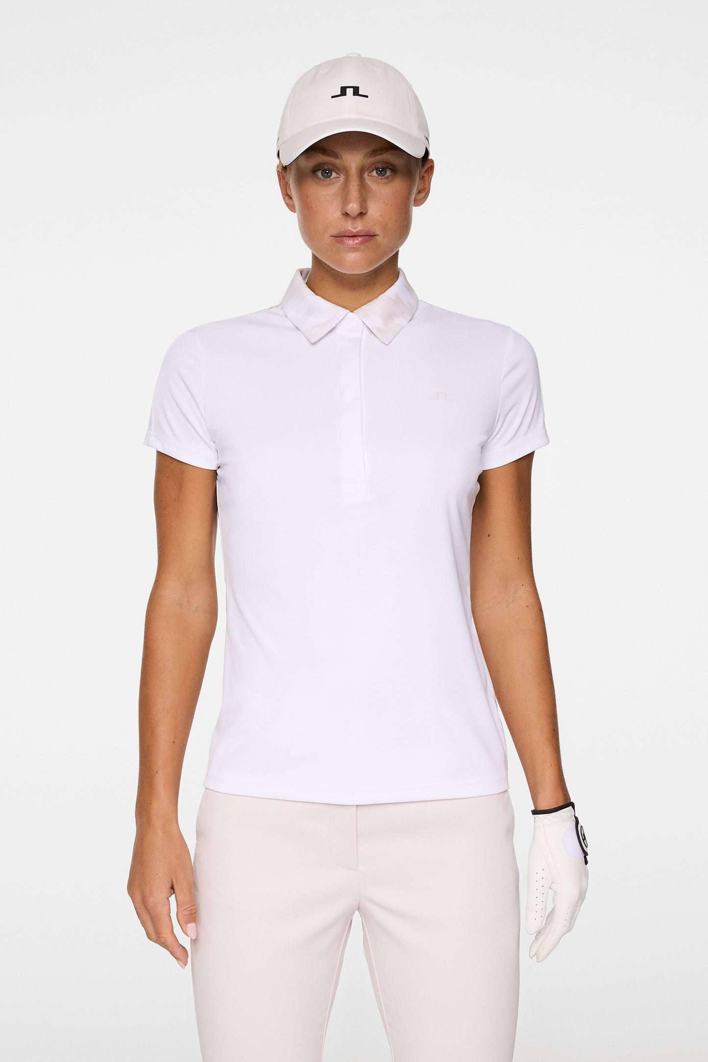 Cara Polo in White by J.Lindeberg