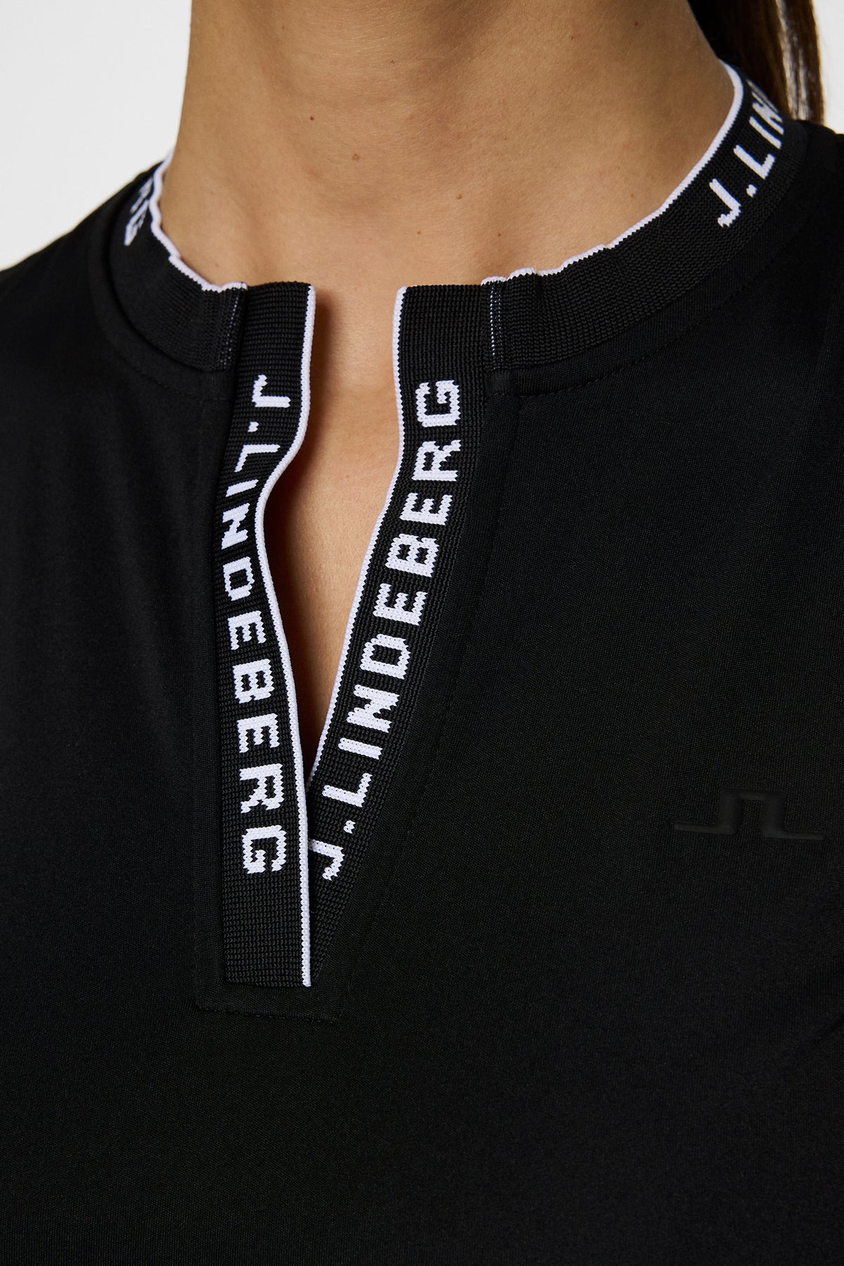 Leya Sleeveless Top in Black by J.Lindeberg