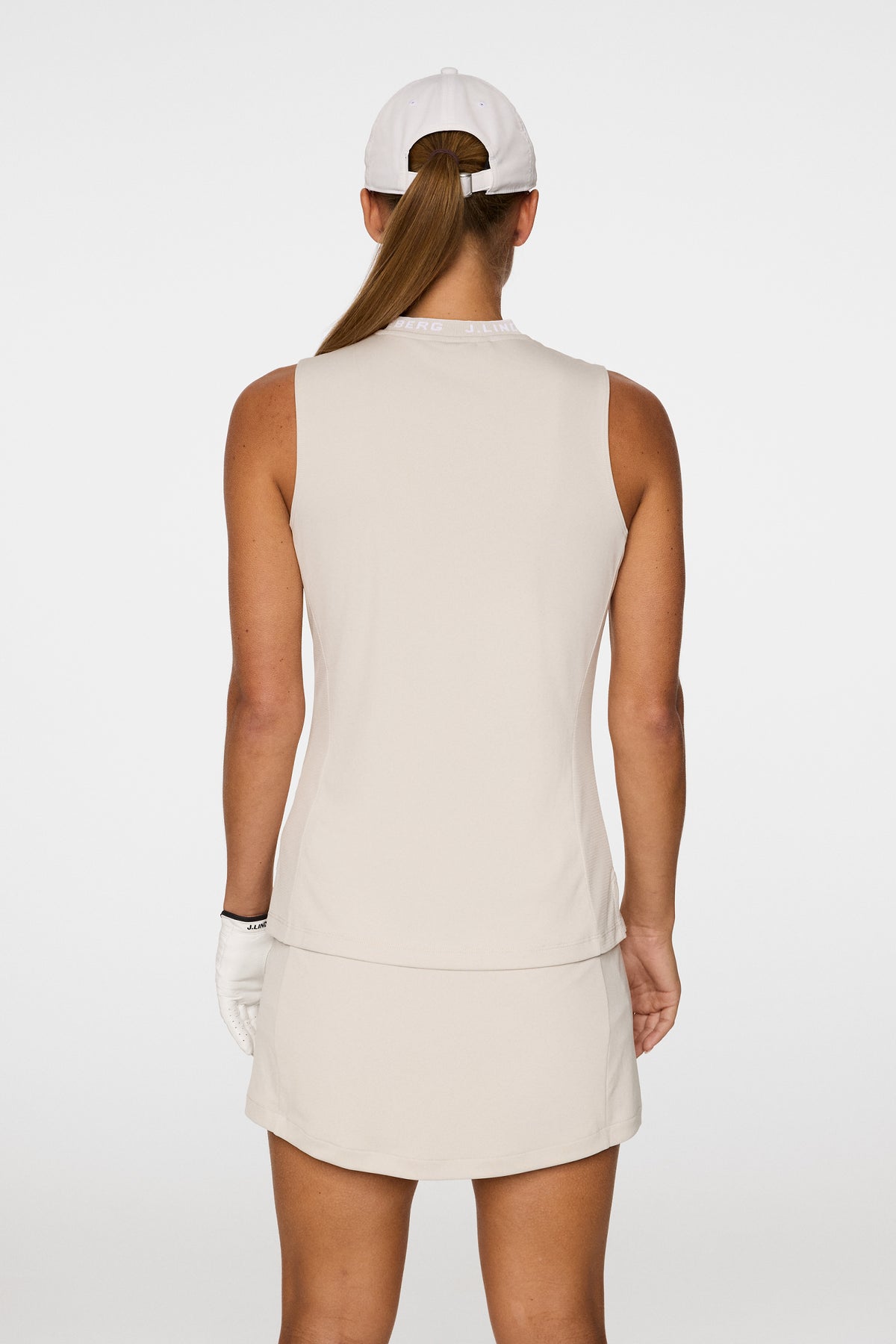 Leya Sleeveless Top in Moonbeam by J.Lindeberg