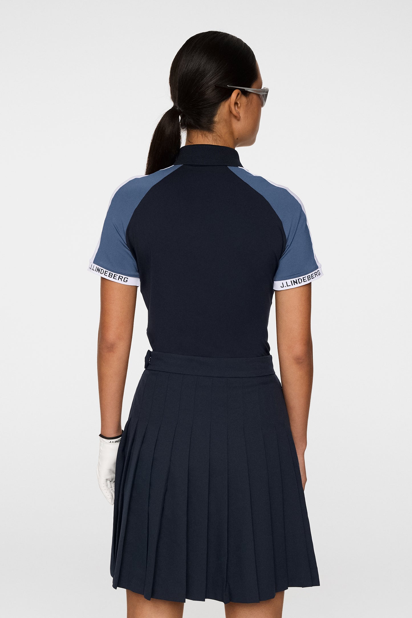 Priya Polo in JL Navy by J.Lindeberg