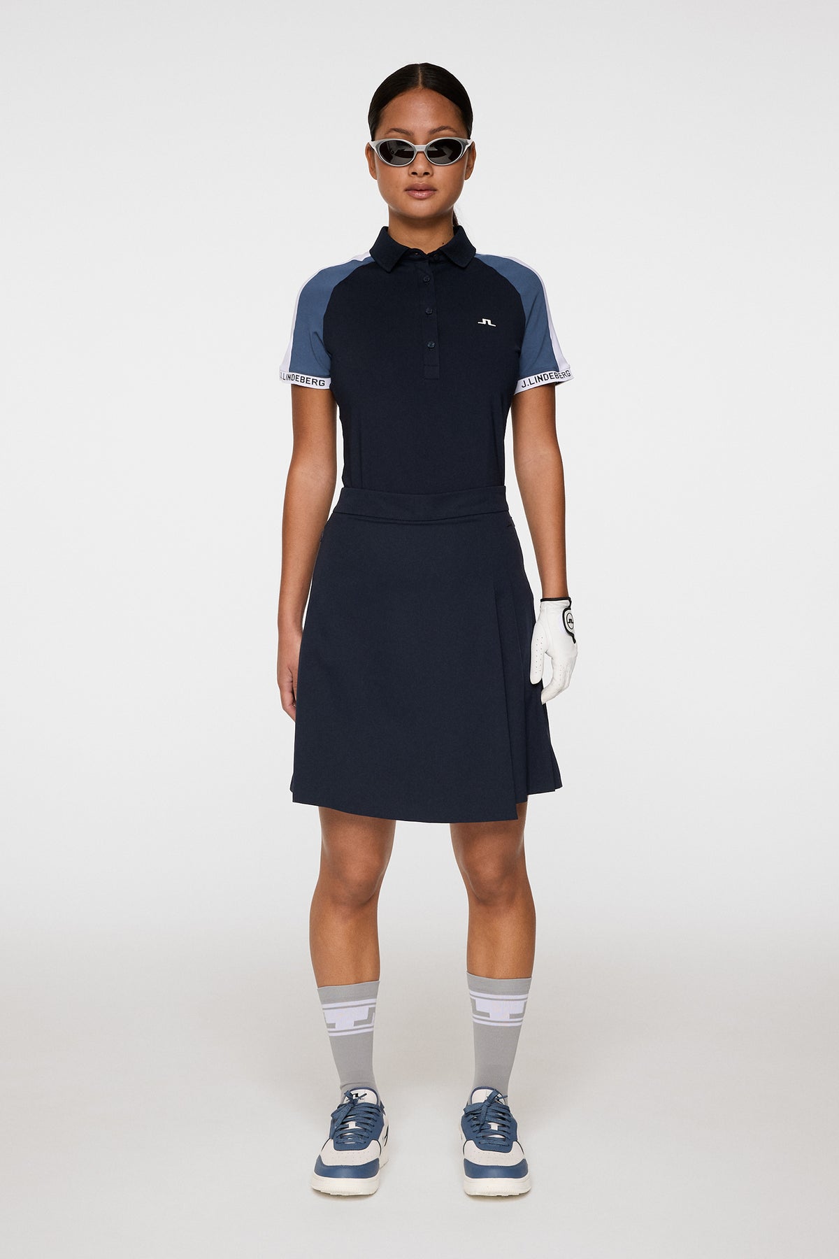 Priya Polo in JL Navy by J.Lindeberg