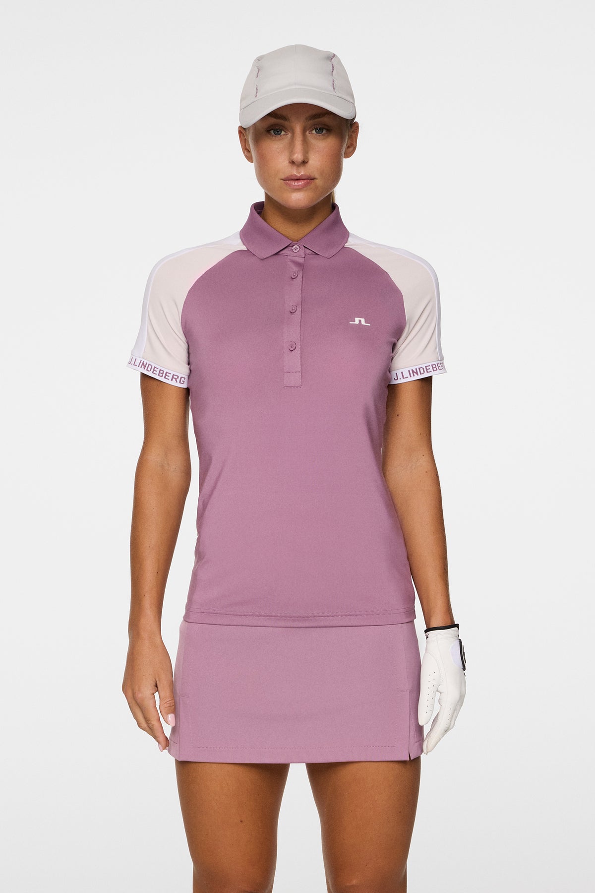 Priya Polo in Very Grape by J.Lindeberg