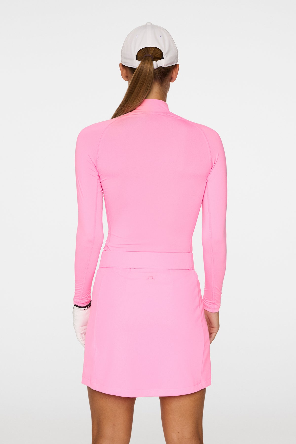 Ella Compression Top in Eosine Pink by J.Lindeberg