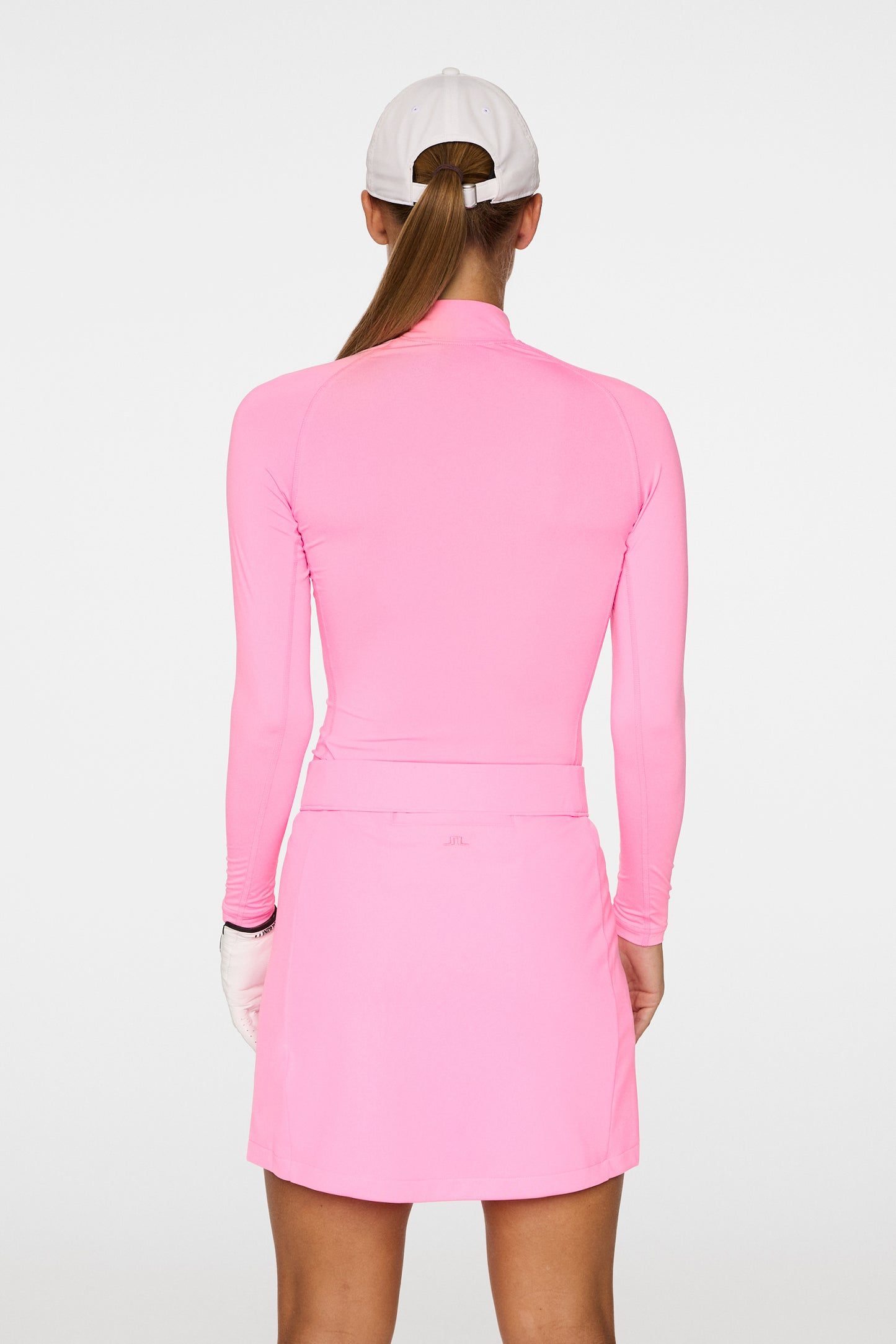 Ella Compression Top in Eosine Pink by J.Lindeberg