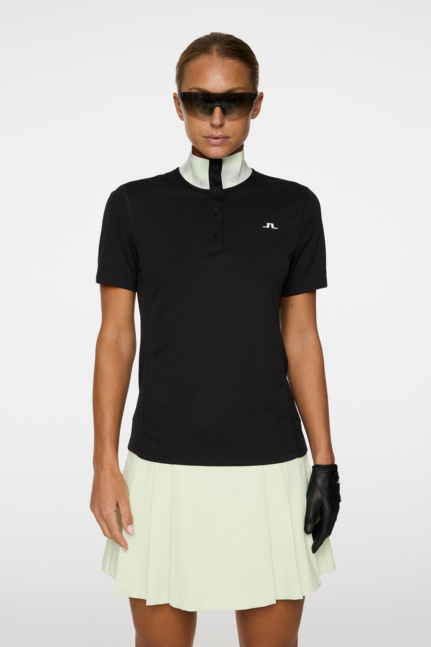 Piper Polo in Black by J.Lindeberg