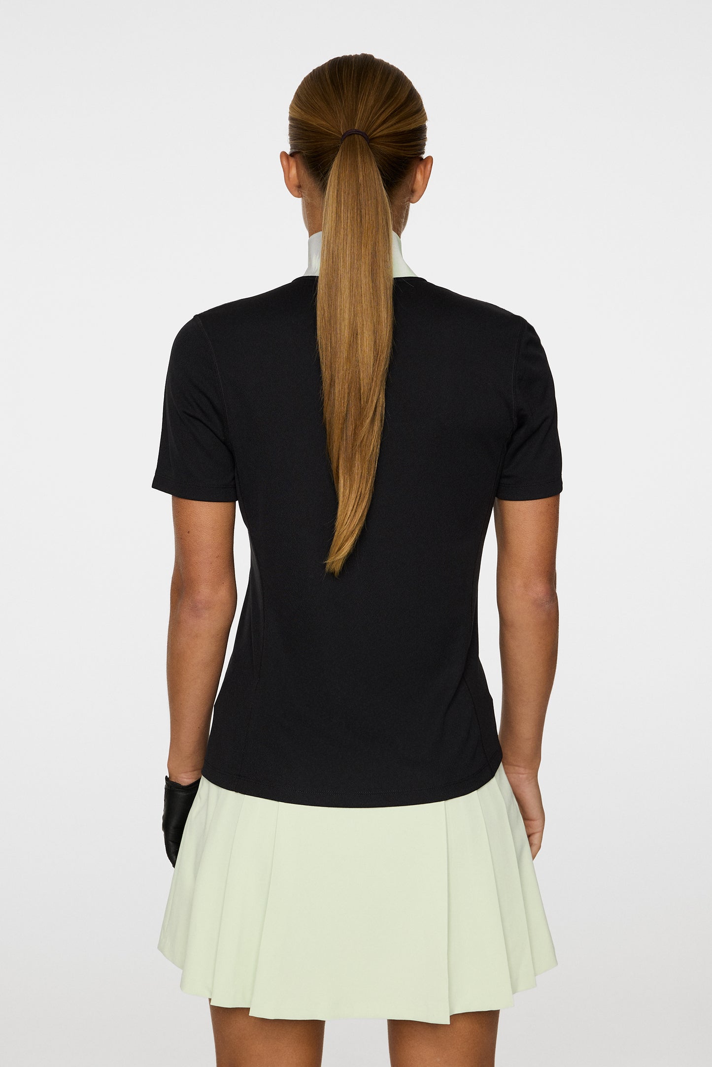 Piper Polo in Black by J.Lindeberg