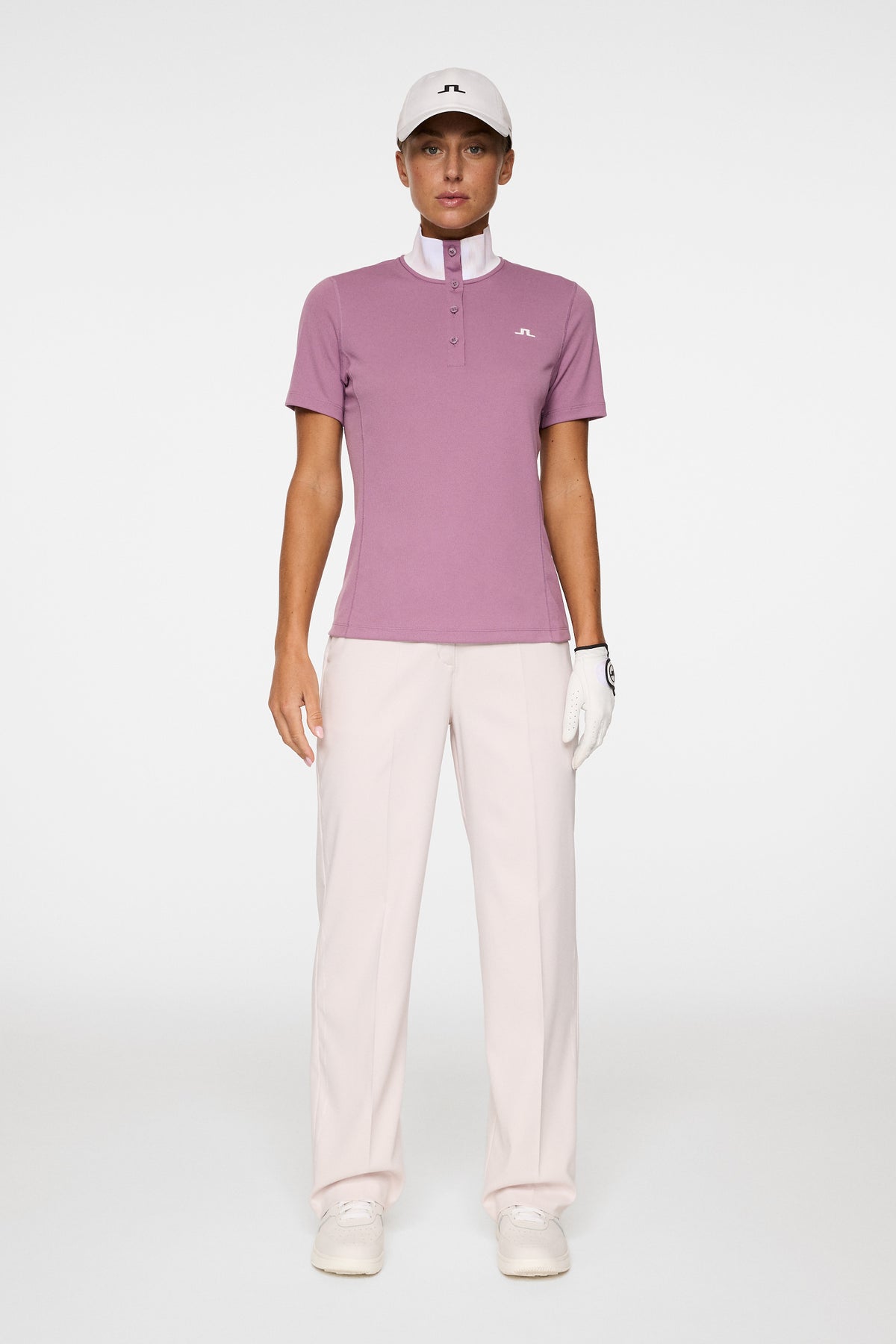 Piper Polo in Very Grape by J.Lindeberg