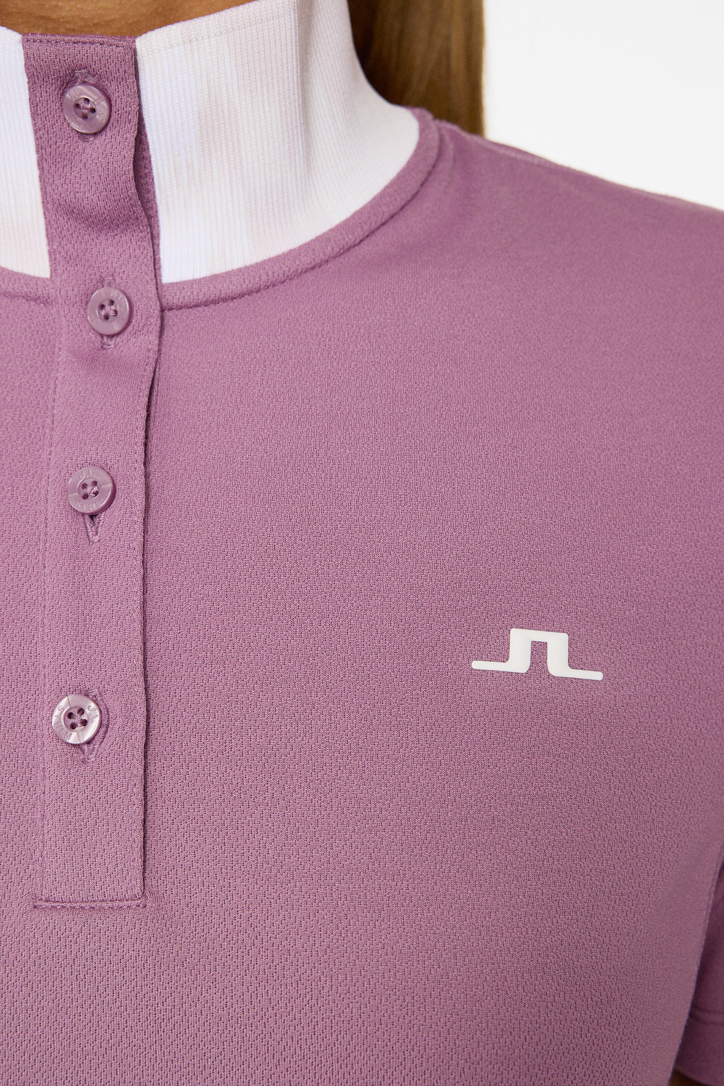Piper Polo in Very Grape by J.Lindeberg