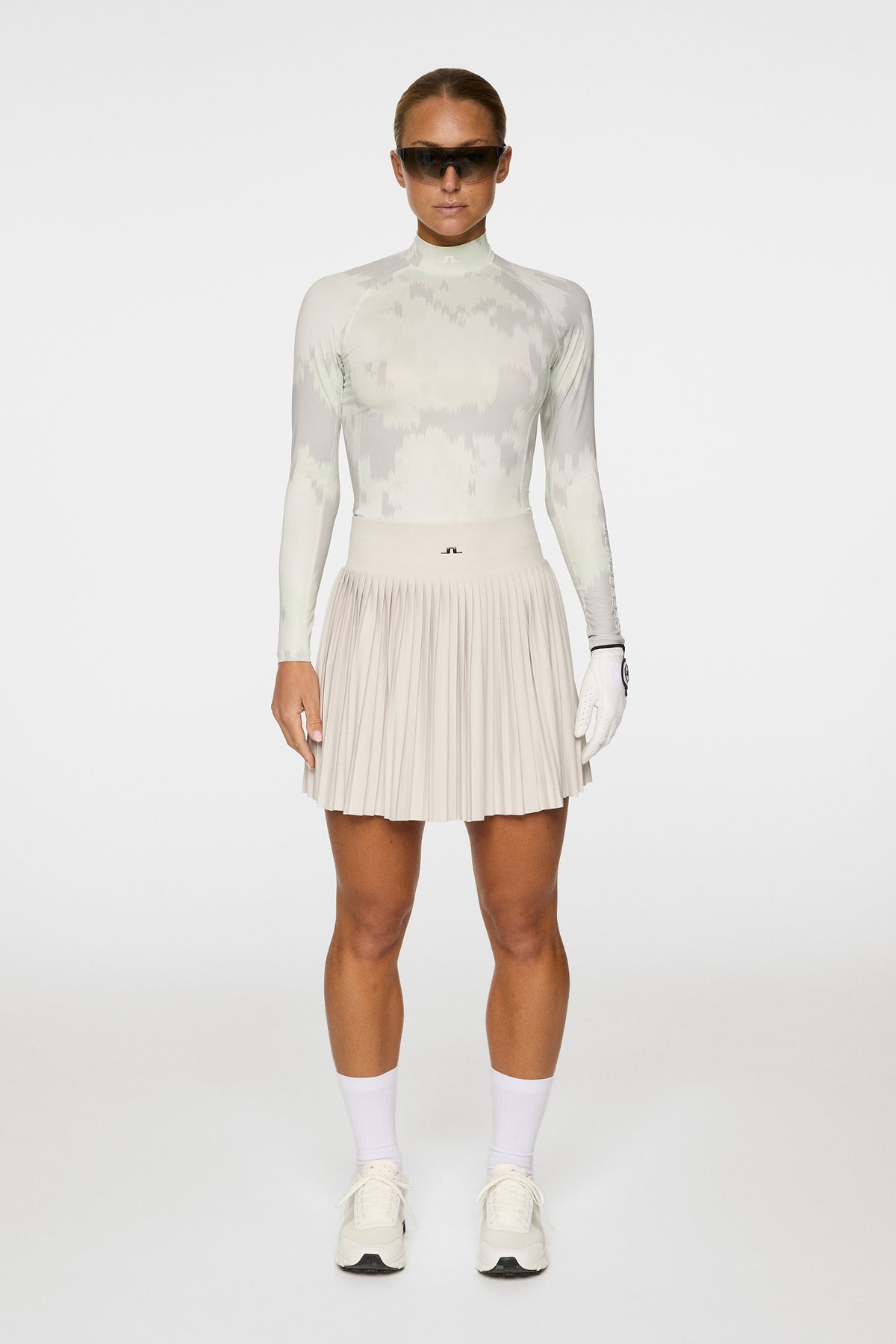 Ella Print Compression Top in Warp Ambrosia L by J.Lindeberg