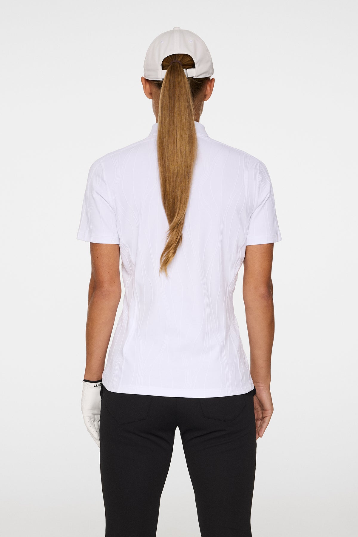 Izara Polo in White by J.Lindeberg