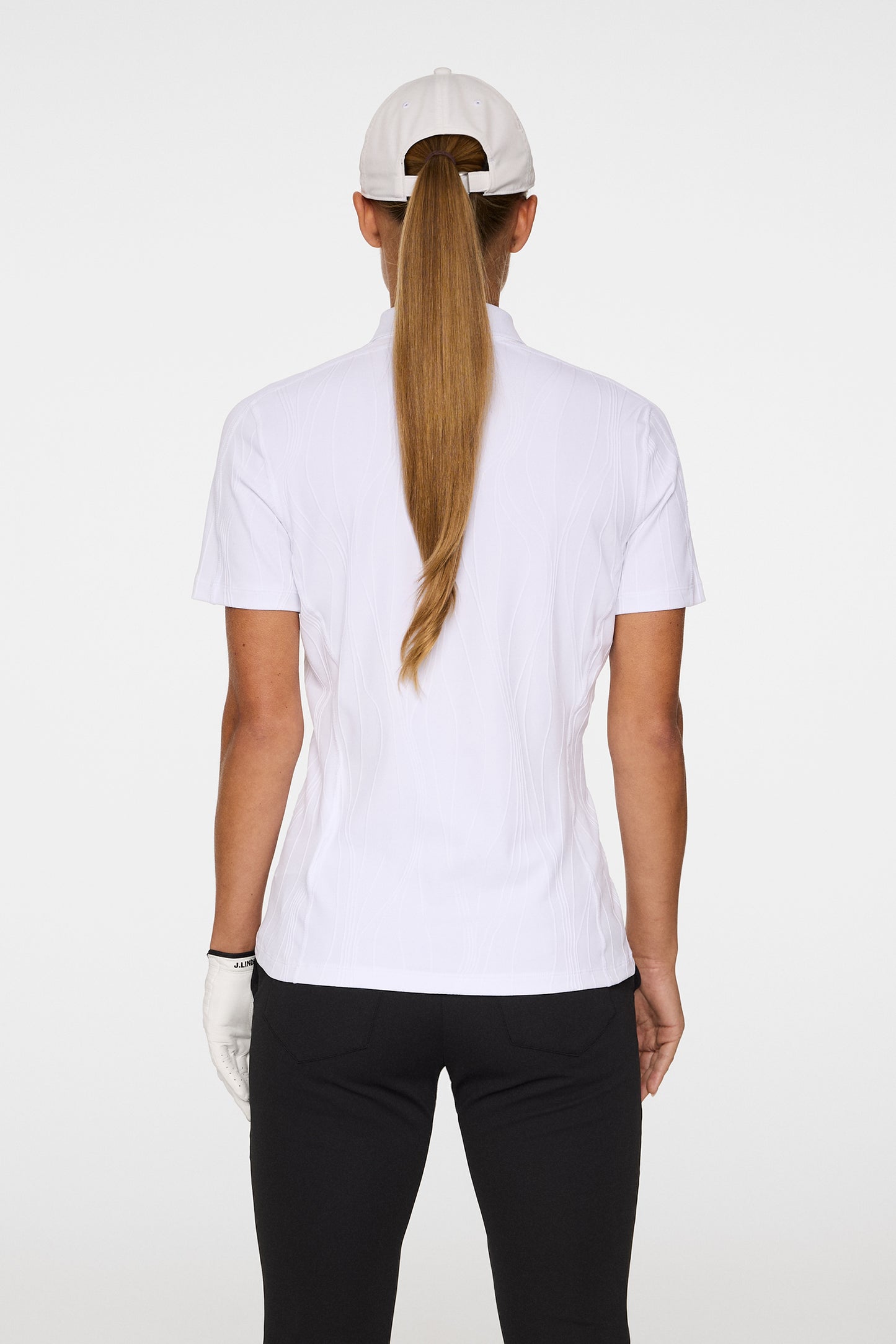 Izara Polo in White by J.Lindeberg