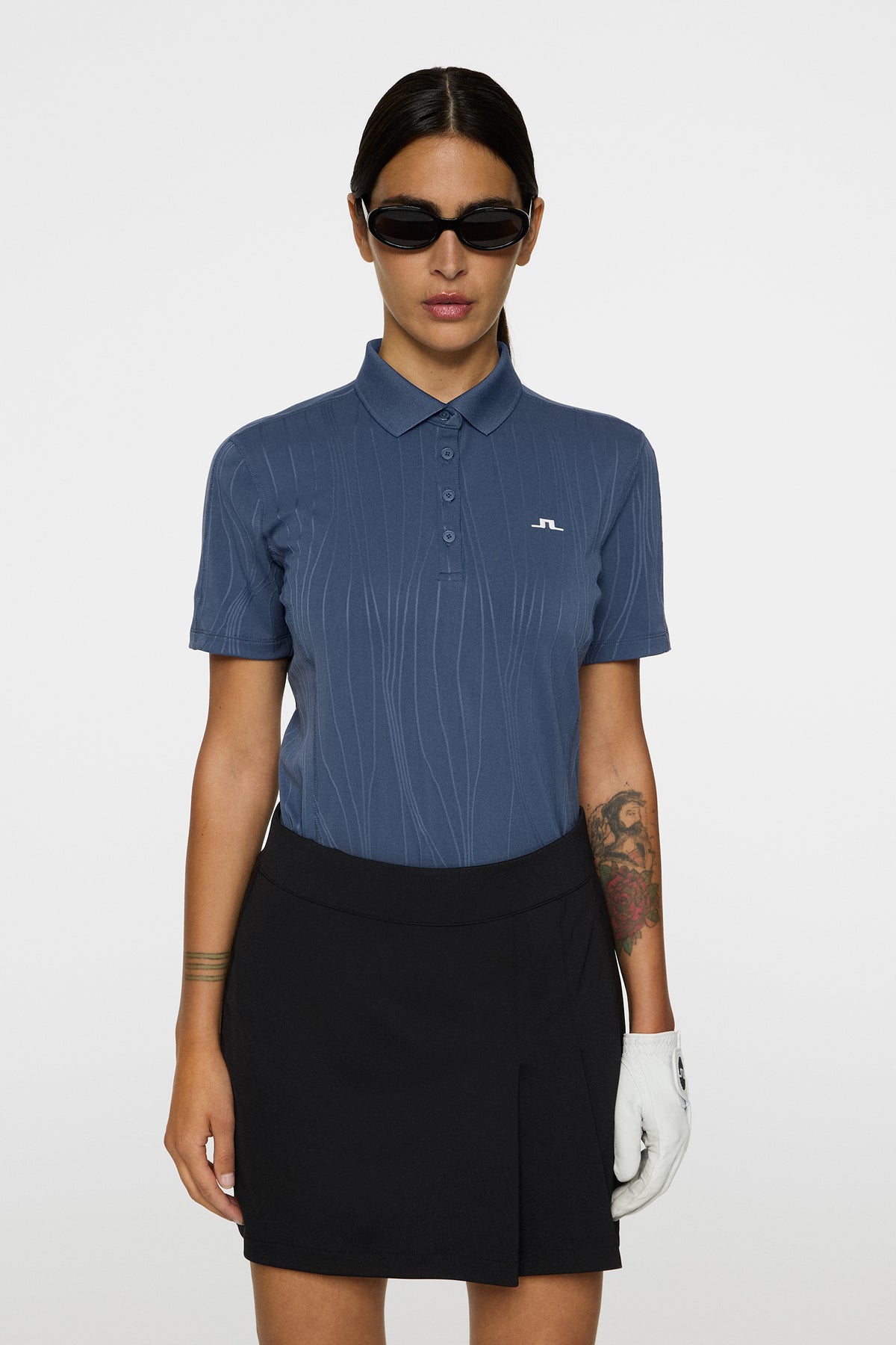 Izara Polo in Vintage Indigo by J.Lindeberg