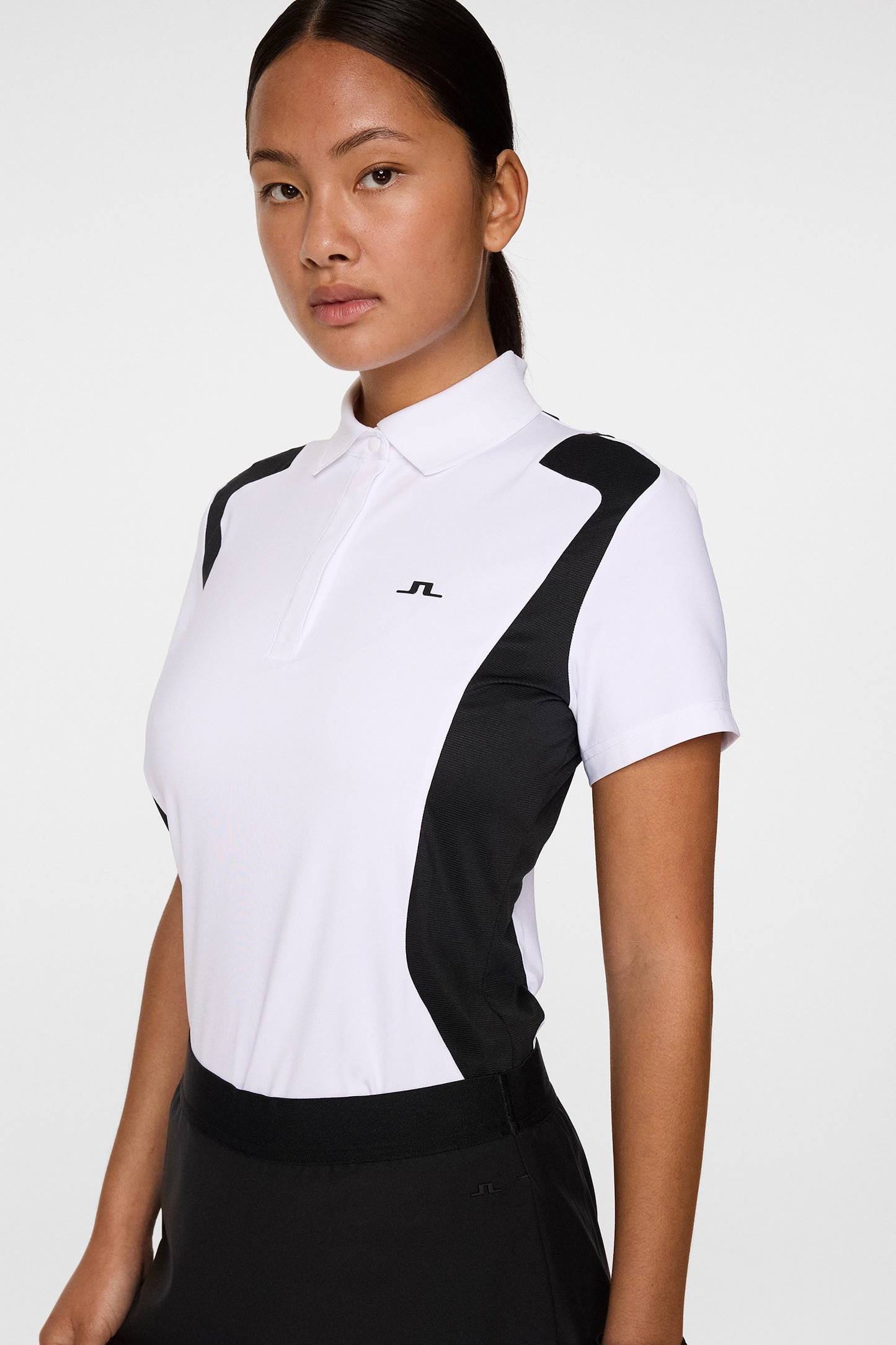 Bea Polo in White by J.Lindeberg