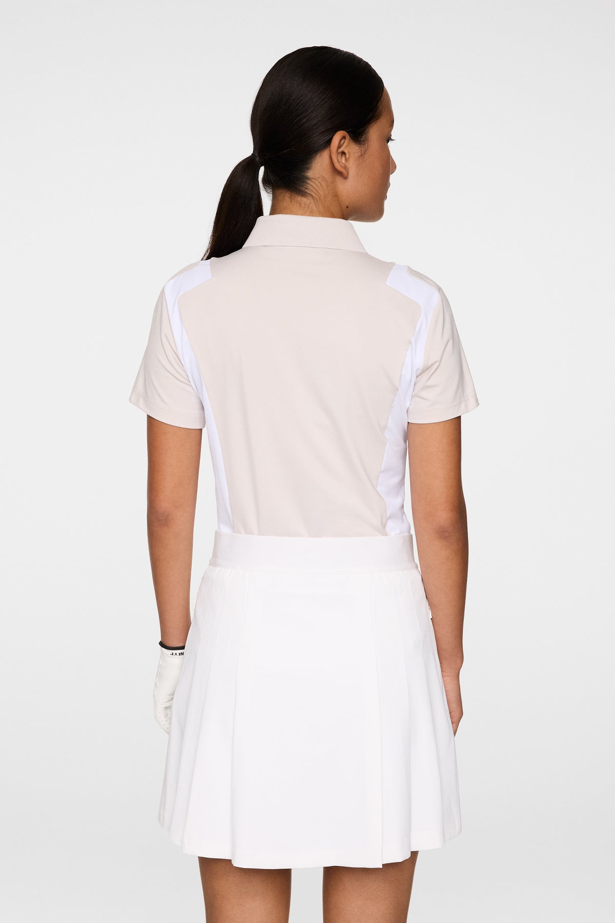 Bea Polo in Grey Lilac by J.Lindeberg