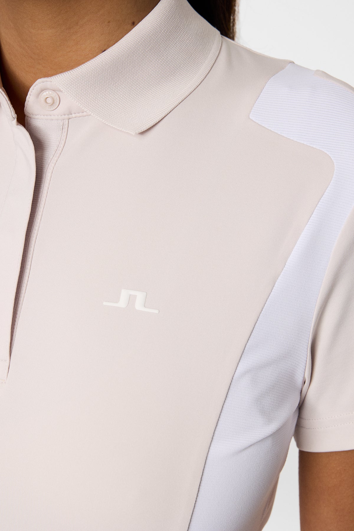 Bea Polo in Grey Lilac by J.Lindeberg