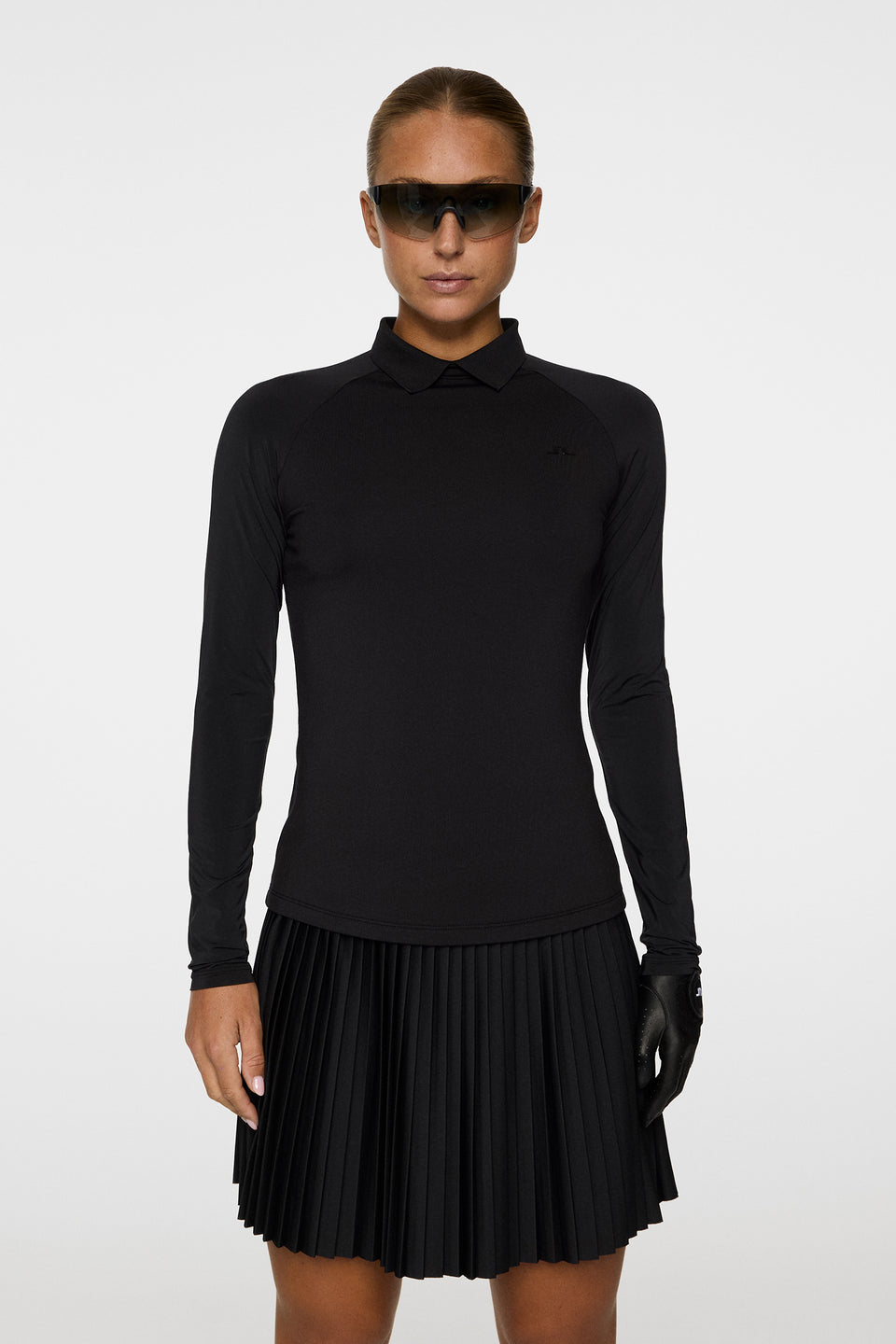 Tori Hybrid LS Polo / Black