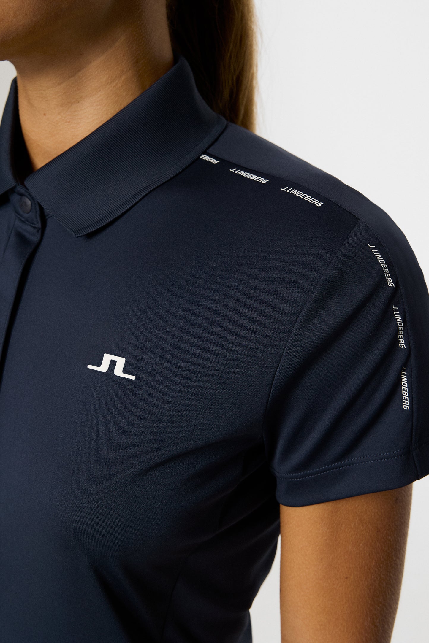 Jessa Polo in JL Navy by J.Lindeberg