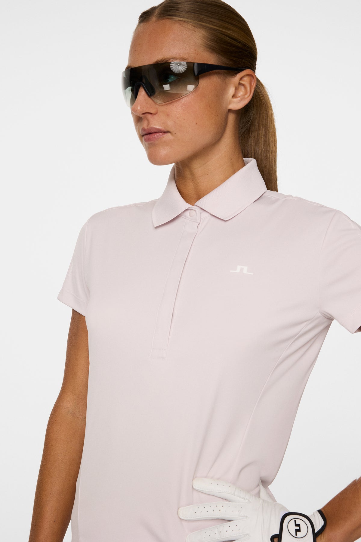 Jessa Polo in Grey Lilac by J.Lindeberg