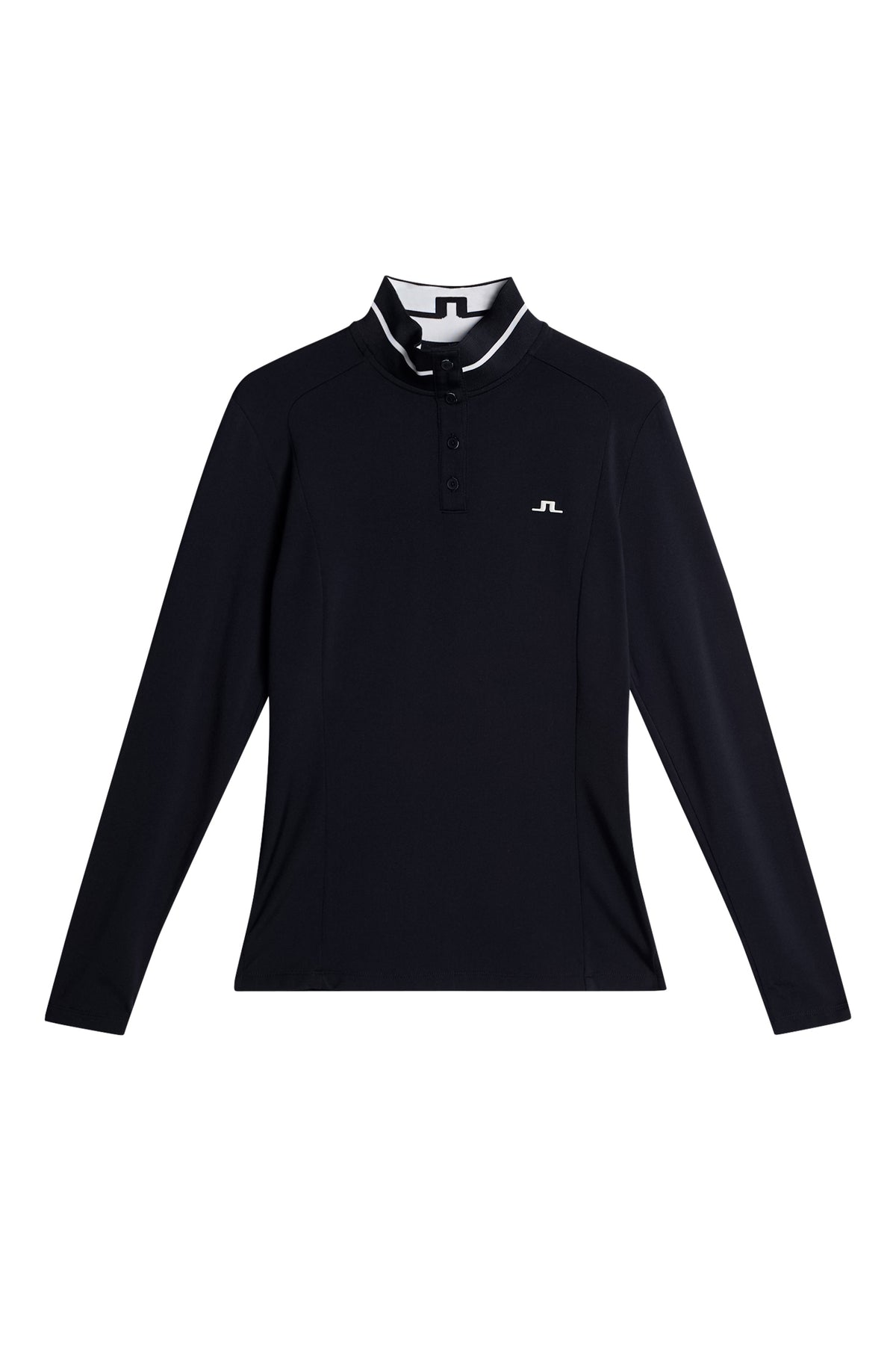 Hertta Long Sleeve Polo in JL Navy by J.Lindeberg