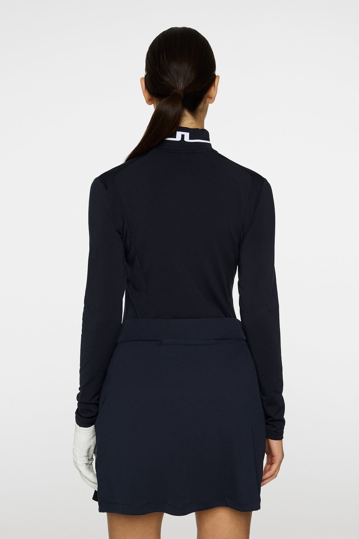 Hertta Long Sleeve Polo in JL Navy by J.Lindeberg
